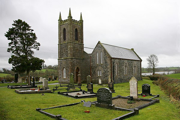 Drum Church of Ireland in Spring