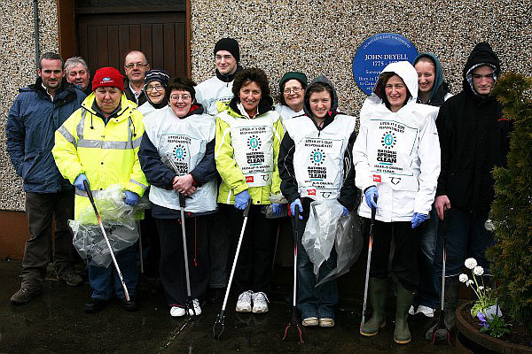 Drum Tidy Towns Cleanup Crew